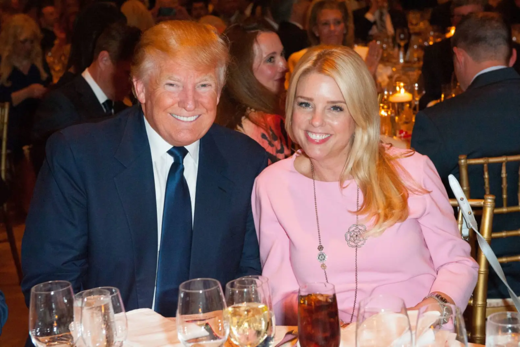 Pam Bondi: Trump’s New Pick for Attorney General Amid Controversy 1 President-elect Donald Trump and attorney general Pam Bondi at Mar-a-Lago in Palm Beach, FL, on March 20, 2016. (Credit: Michele Eve Sandberg/Corbis via Getty Images)