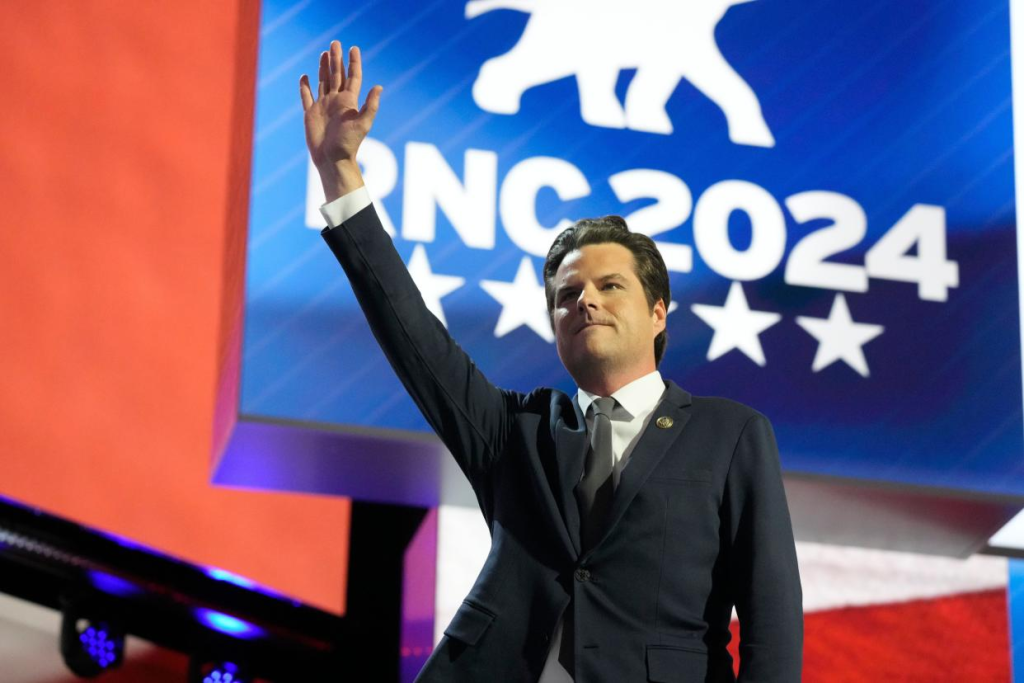 Attorney General Matt Gaetz: What You Need to Know About The Attorney General Nominee (Image Credit: Mike De Sisti / Milwaukee Journal Sentinel / USA TODAY NETWORK)
