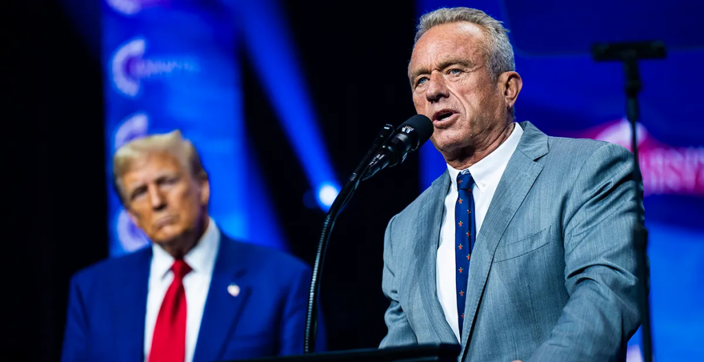 RFK Jr. Trump cabinet pick for Department of Health and Human Services (HHS). (Image Credit: The Washington Post / Getty Images)