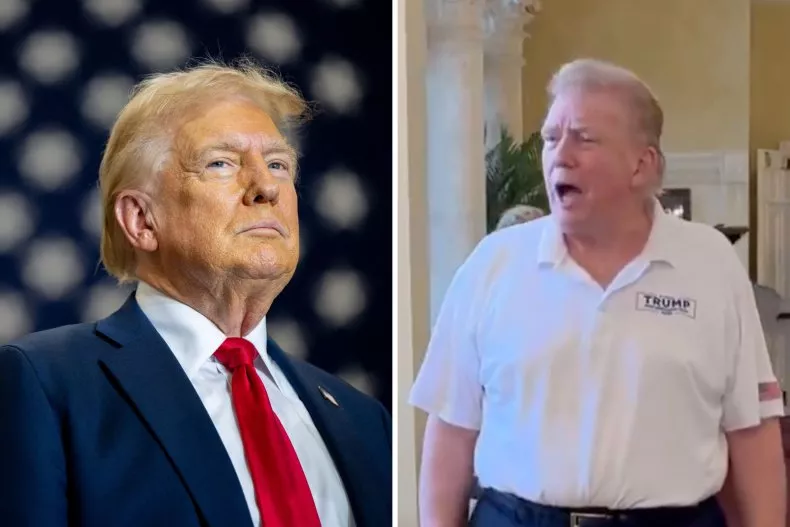 Donald Trump’s New Haircut Sparks Buzz On Social Media 1 Did donald trump get a new haircut? Yes, President-elect Donald Trump appeared with a new sleeker, flatter haircut in a viral video shared on December 18. (Credit: Getty Images and X)