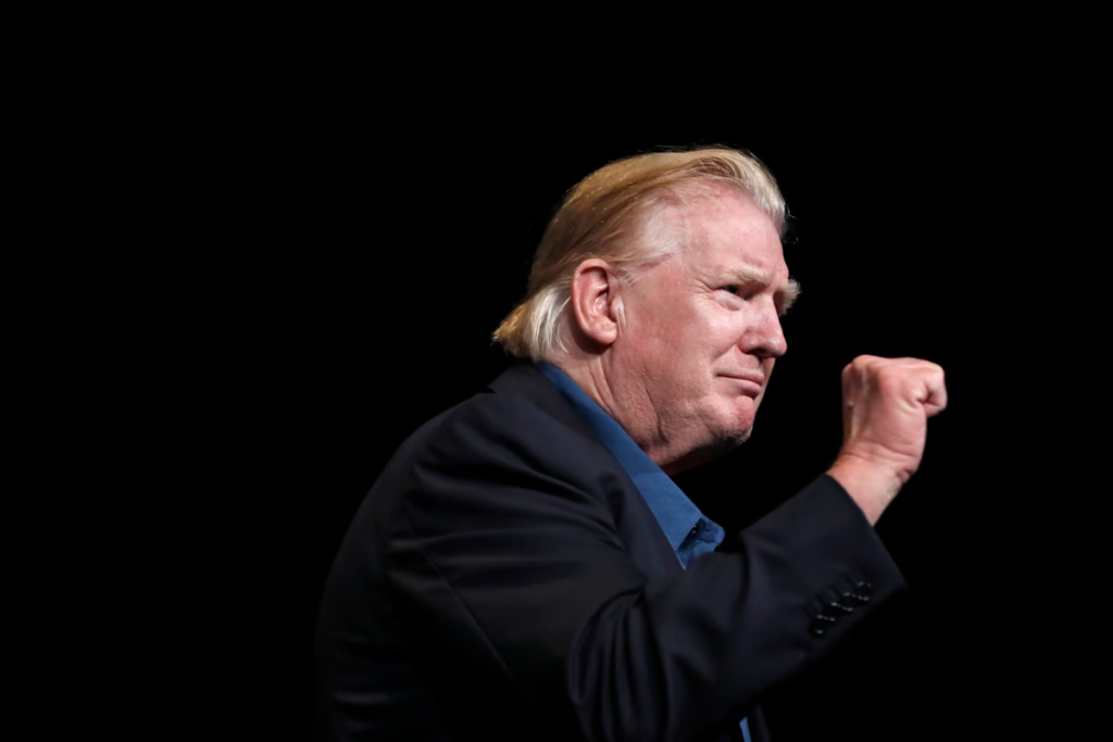 Donald Trump’s New Haircut Sparks Buzz On Social Media 2 Donald Trump's new haircut at Virginia Church, 2019. (Image Credit: AP)