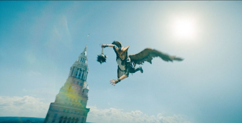 Hawkgirl in Superman trailer teaser. (Image Credit: DC)