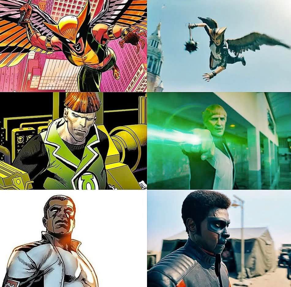 James Gunn's comic accurate character customs design pay homage from Superman's silver age in the teaser trailer. (Image Credit: DC)