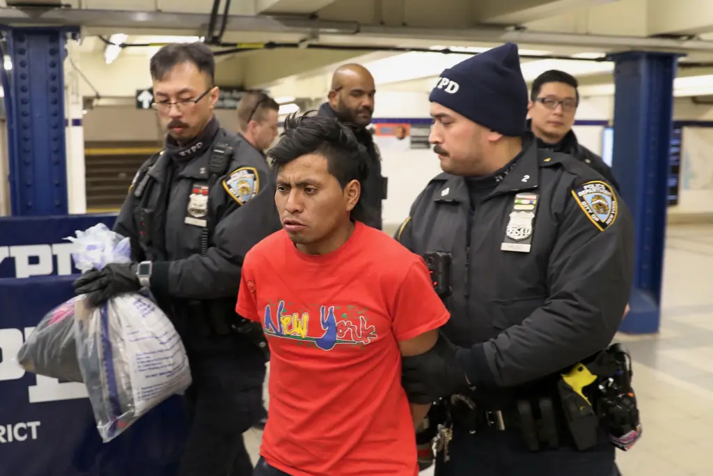 Guatemalan Migrant Arrested in New York Subway Fire Murder 3 The New York Subway fire suspect Sebastian Zapeta was arrested in connection with the deadly subway fire attack Sunday. (Image Credit: G.N.Miller / NYPost)