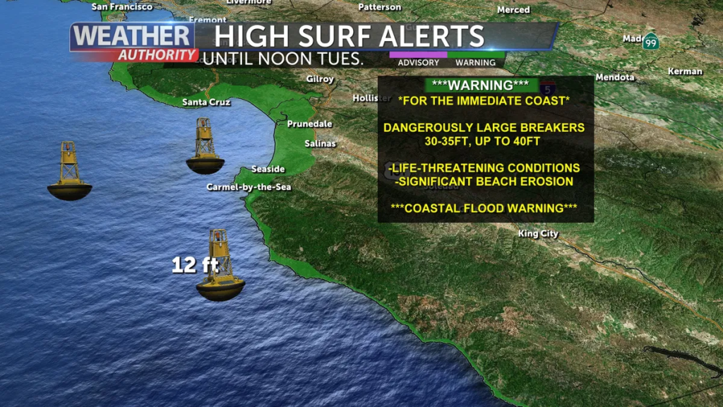 Did The Santa Cruz Wharf Collapsed Under The High Waves? 2 High surf at Santa Cruz pier was an unprecedented weather forecast.