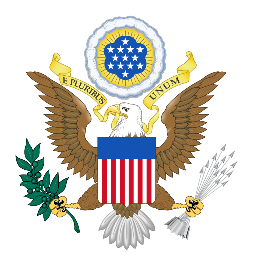 The Bald Eagle: Now Officially America’s National Bird 2 The Great Seal of the United States with a bald eagle as it's main symbol.