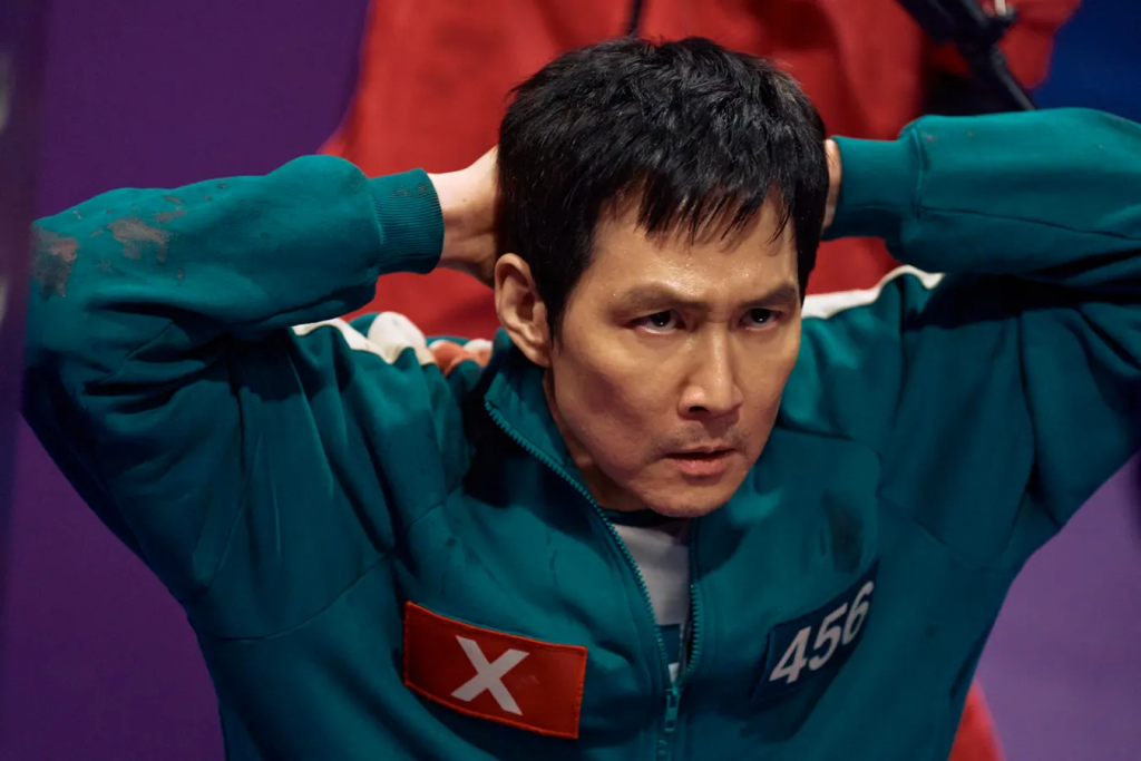 Lee Jung-jae as Seong Gi-hun (player 456) in Squid Game Season 2 release trailer. (Image Credit: Netflix)