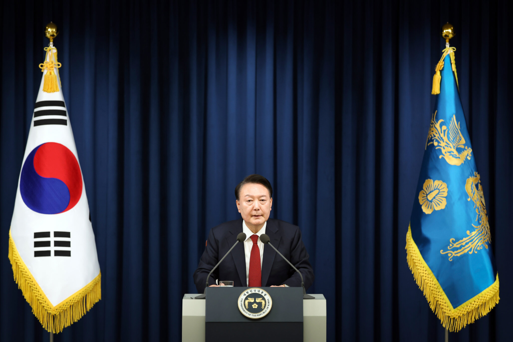 Why Did South Korea Martial Law Was Suddenly Declared? 1 President Yoon Suk Yeol accused opposition parties of plotting insurgency and declared emergency martial law in South Korea. (Credit: South Korea Presidential Office / AP)