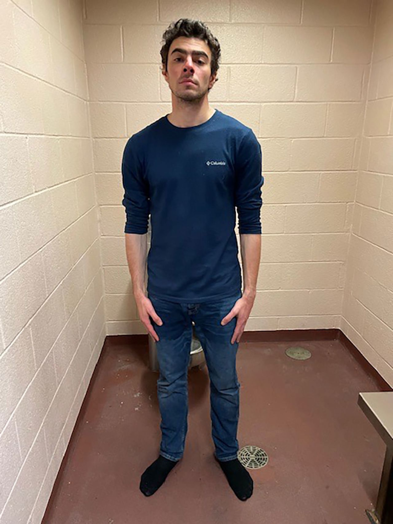 Luigi Mangione: What We Know About UnitedHealthcare CEO Shooter 2 Suspected UnitedHealthcare CEO shooter Luigi Mangione, seen in a holding cell after being taken into custody by the Altoona Police Department on Monday, December 9. (Image Source: Altoona Police Department)