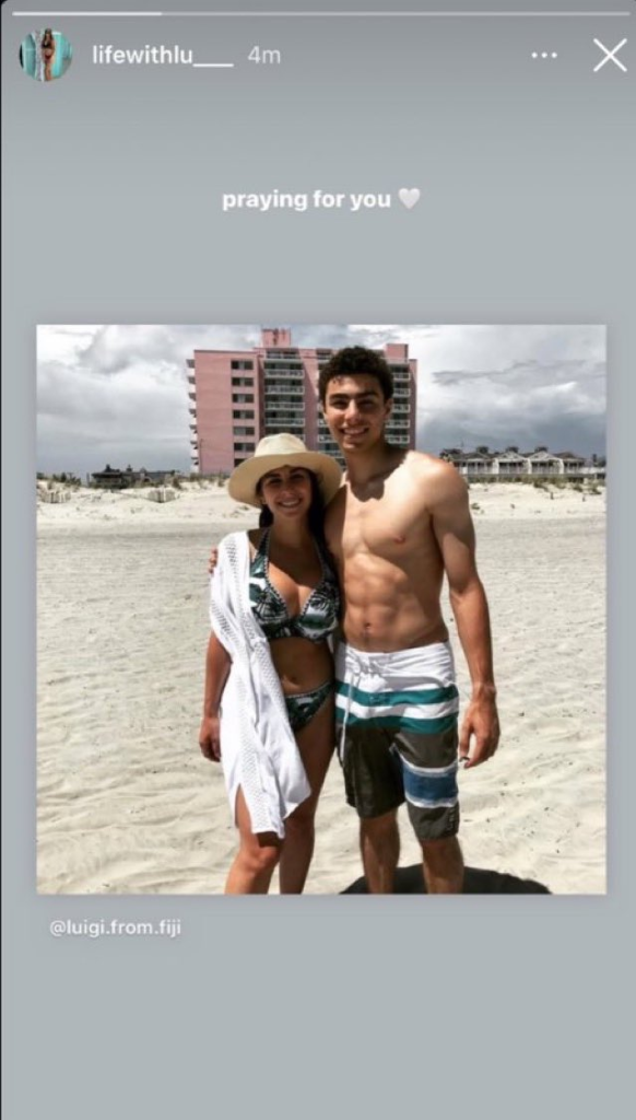 Luigi Mangione: What We Know About UnitedHealthcare CEO Shooter 8 Luigi Mangione' sister, Lu Mangione, posted this story to her Instagram, which has now gone to private.
(Image Source: Instagram @lifewithlu___)