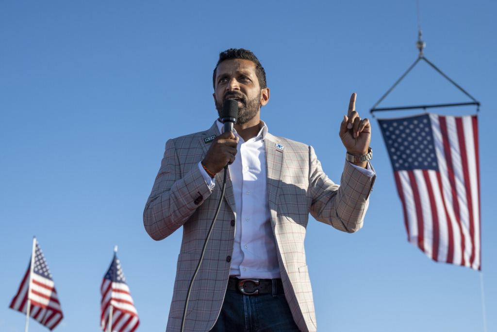 FBI Director Resigns After Years of Feud With Trump 2 Kash Patel will be the new FBI director, as appointed by President-elect Donald Trump. (Credit: José Luis Villegas / AP)