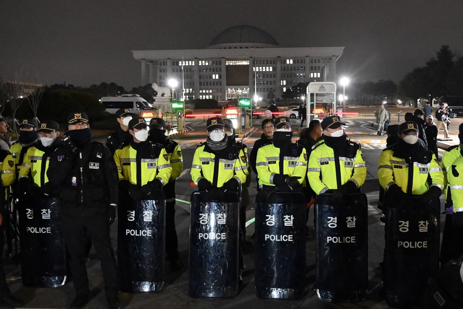 South Korea Declares Martial Law: A Shocking Night of Political Chaos. (Credit: Jung Yeon-je/AFP via Getty Images)