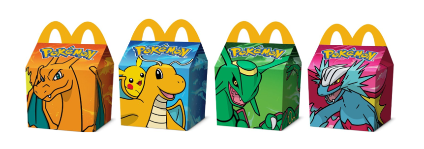 Pokémon Happy Meals Are Back at McDonald’s 1 McDonald's Pokemon Happy Meals collaboration. (Image Source: McDonald's / Game Freak)