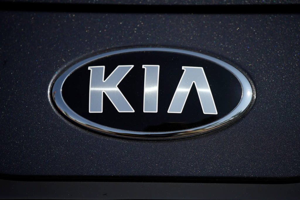 Kia America is recalling 80,255 vehicles, 2023-2025 Niro EV, Plug-in Hybrid (PHEV), and Hybrid vehicles due to air bags not deploying correctly. (Image Credit: Kia Logo AP)