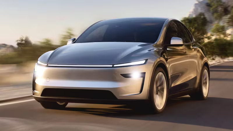 Tesla Unveils the 2025 Refreshed Model Y Juniper in China 1 The new Tesla Model Y design quite resembles the Model 3. (Image Source: Tesla)