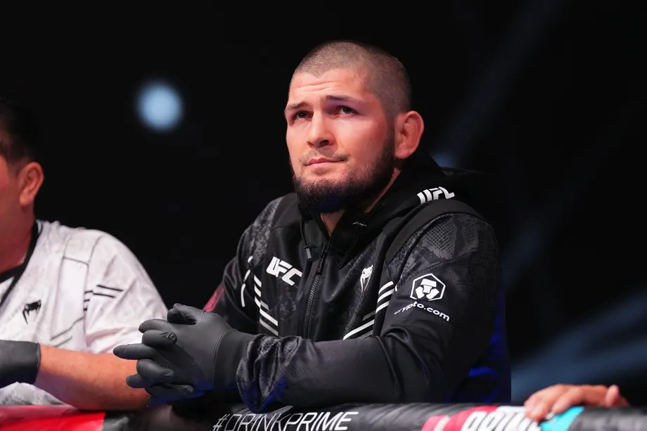 UFC Champion and Hall of Fame Khabib Kicked From Flight 1 UFC champion and Hall of Famer Khabib Nurmagomedov were kicked off plane by Alaskan Airlines. (Credit: Josh Hedges / Getty Images)