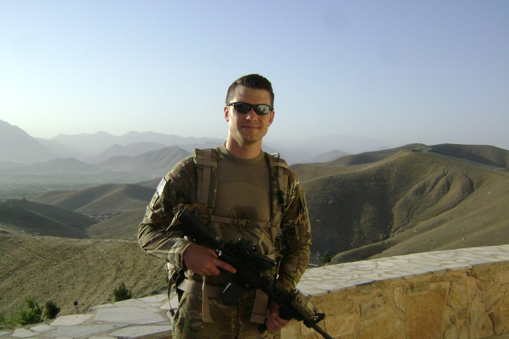 Pete Hegseth's Confirmation Hearing For Secretary of Defense 2 Pete Hegseth during his time in the military.