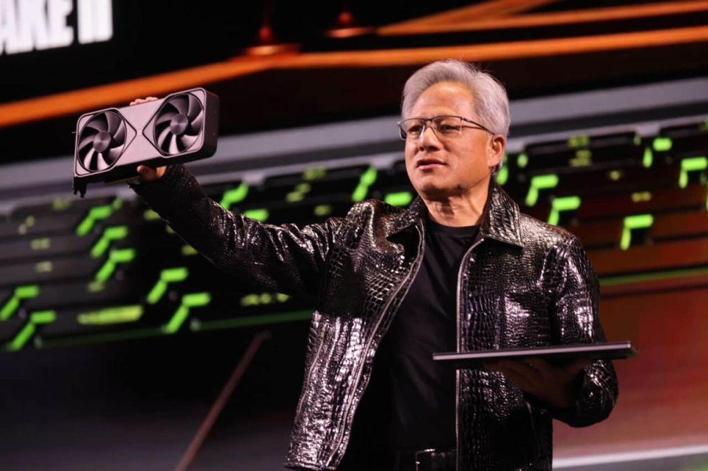NVIDIA CES 2025 Keynote Recap: Unveiling RTX 50 Series, the Future of AI, and Robotics. (Image Source: NVIDIA)