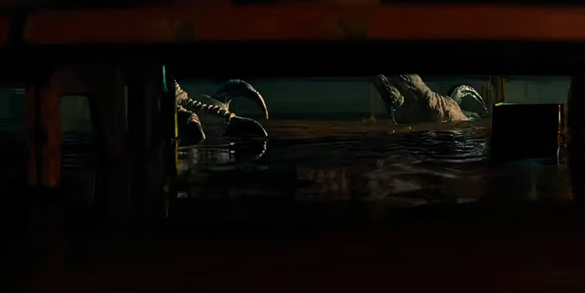 Jurassic World Rebirth Trailer: New Era, Cast, and Dinosaurs 6 The Velociraptor in "Jurassic World Rebirth" trailer. (Image Credit: Universal Pictures)