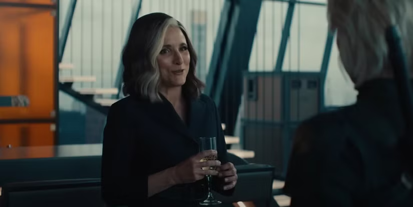 Thunderbolts Bring Marvel's Antihero Team To The Super Bowl 9 Julia Louis-Dreyfus as Contessa Valentina Allegra de Fontaine in Thunderbolts' first trailer. (Image Credit: Marvel / Disney)
