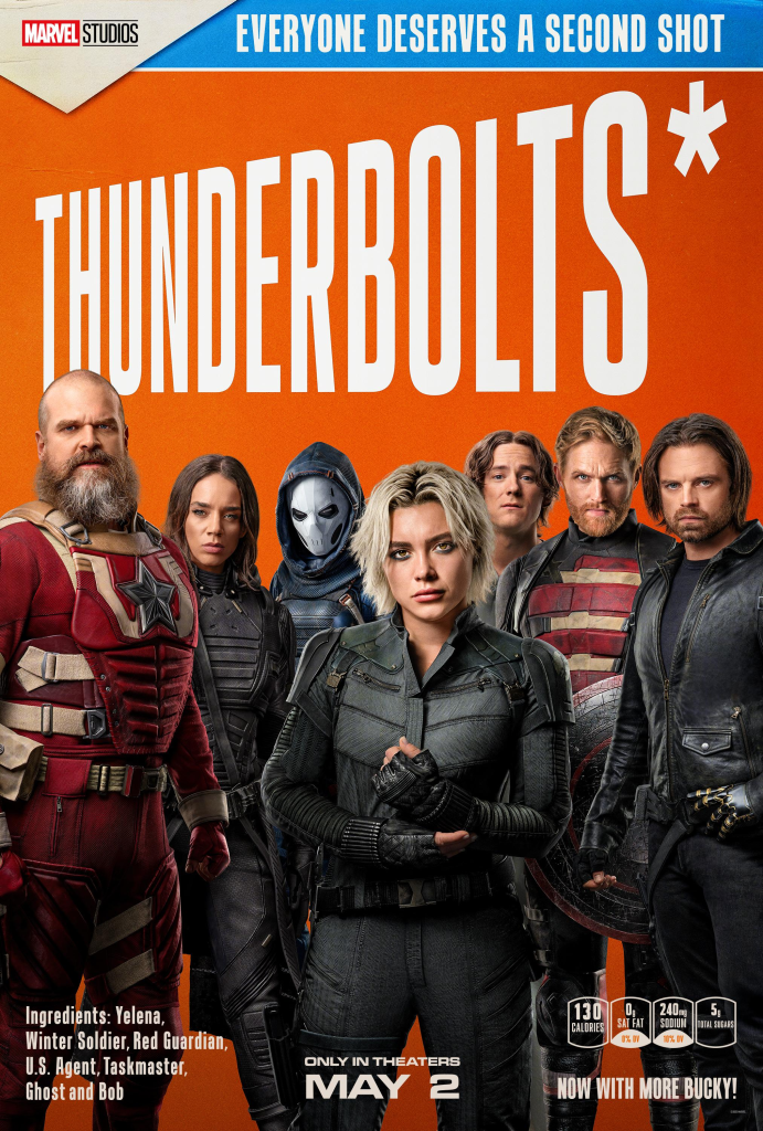 Thunderbolts Bring Marvel's Antihero Team To The Super Bowl 10 Thunderbolt's Super Bowl official poster. (Image Credit: Marvel / Disney)