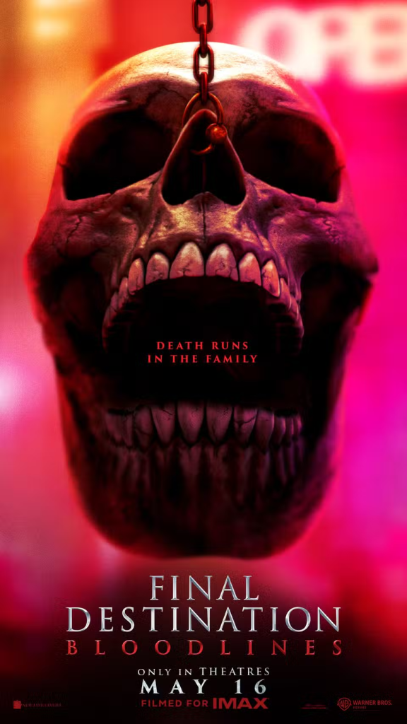 New Final Destination Bloodlines Trailer: Cast & Release Date 3 Final Destination Bloodlines official poster. (Image Credit: Warner Bros.)