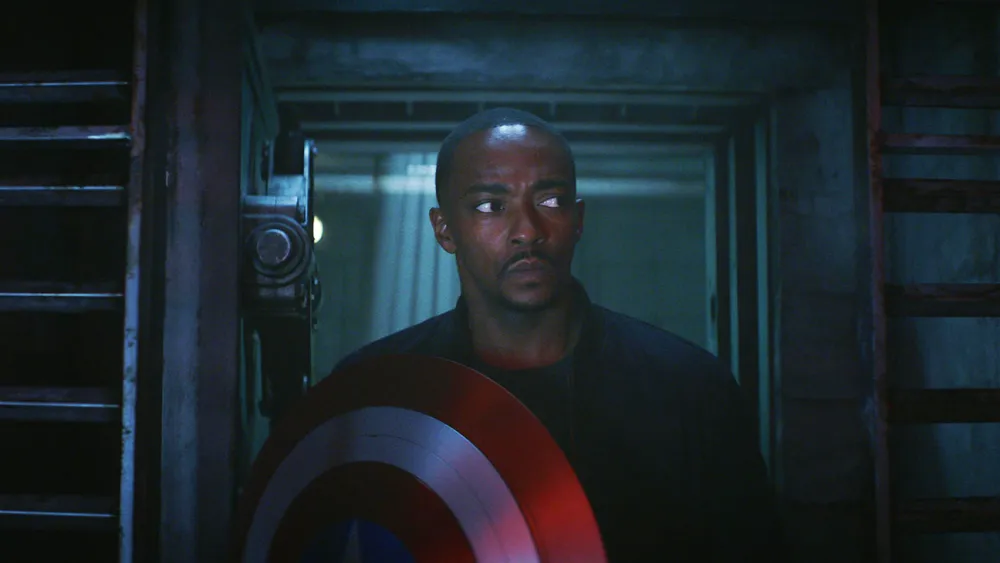 Anthony Mackie as Sam Wilson / New Captain America in 'Captain America: A Brave New World.' (Image Credit: Marvel Studios)