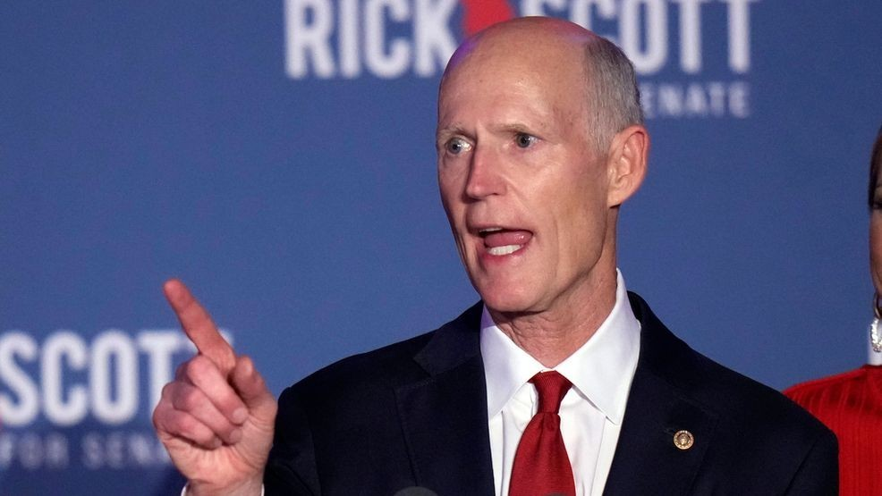 Hasan Banned From Twitch After 'Kill Rick Scott' Comment 1 Republican Senator Rick Scott is a former governor of Florida. (Image Credit: Chris O'Meara / AP)