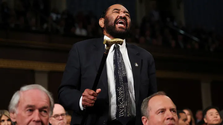 Democrat Al Green Kicked Out After Disrupting House Chamber 1