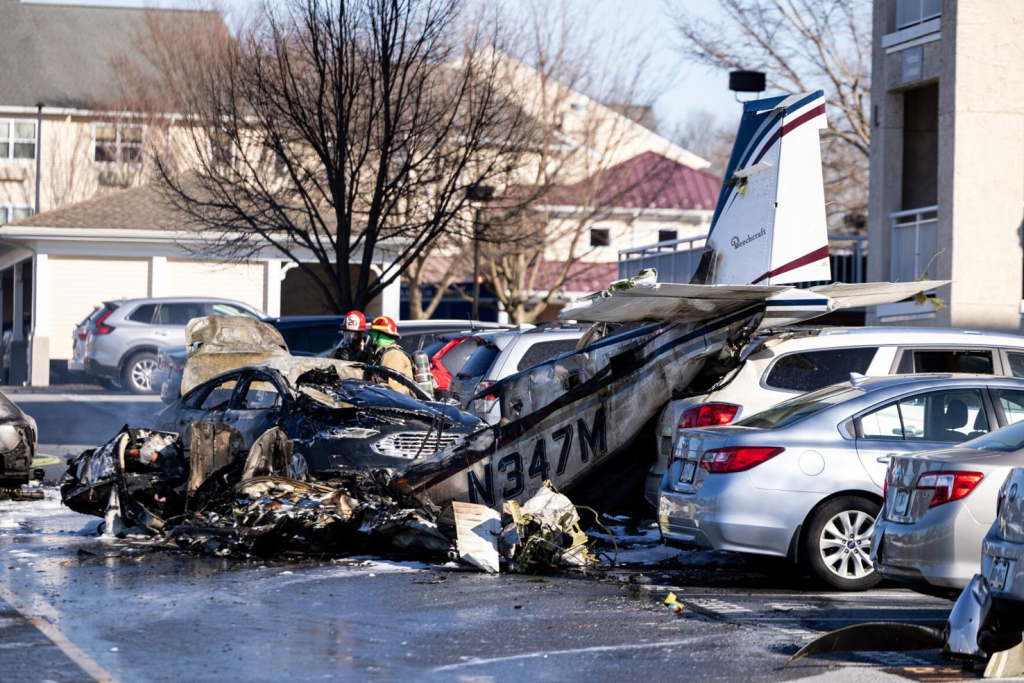 Small Plane Crash in Pennsylvania Today Leaves Multiple Injured 1 First responders on the scene of the Lancaster plane crash along Airport Rd. In Lititz on Sunday, March 9, 2025. (Image Credit: LOGAN GEHMAN)