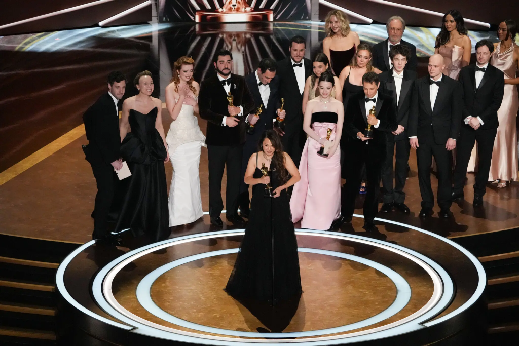 97th Academy Awards Winners: Who won the Oscars 2025? 1 “Anora” won the Academy Award for best picture on Sunday. Samantha Quan, one of the producers, speaks on behalf of the film. (Image Credit: Philip Cheung / The New York Times)