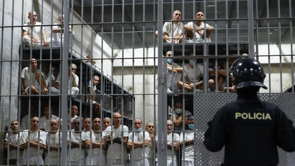CECOT prison El Salvador documentary paints a grim picture for the inmates, that are described as "the worst of the worst," to be end up in. One of these cells could held more than 150 inmates. (Image Credit: BBC)