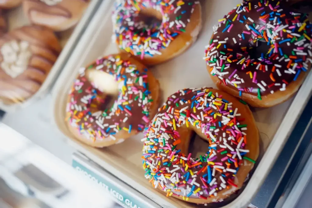 Krispy Kreme joins the meme stock surge as social media hype and short squeezes drive jaw-dropping gains in DNUT shares. (Image Credit: Bloomberg)