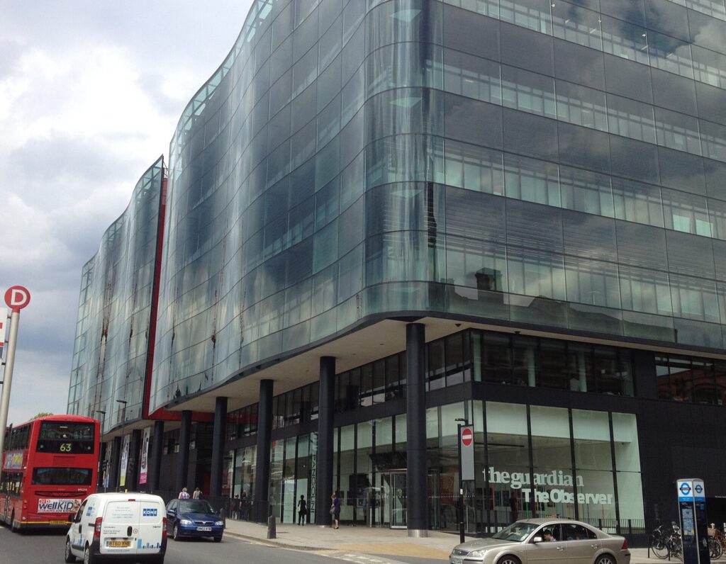 The Guardian Building in London