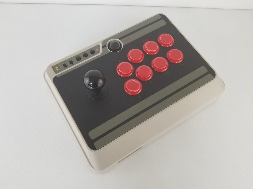 8BitDo Arcade Controller Pro Pre-Orders Begin at $119.99 8BitDo Arcade Controller Pro leverless arcade stick on a desk