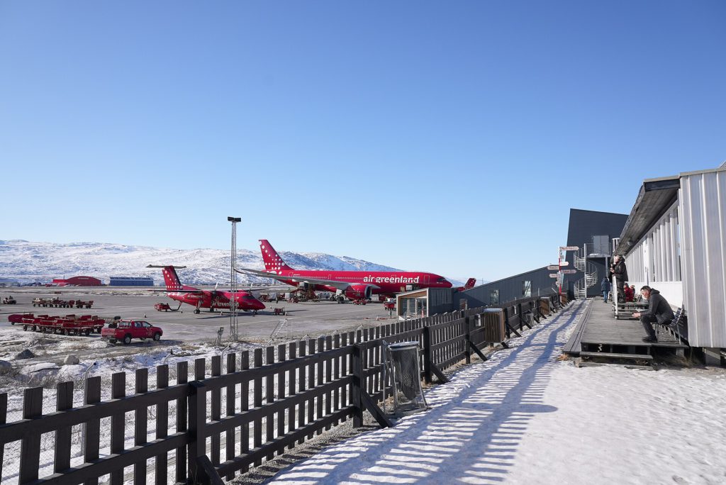 Kangerlussuaq Airport terminal exterior
