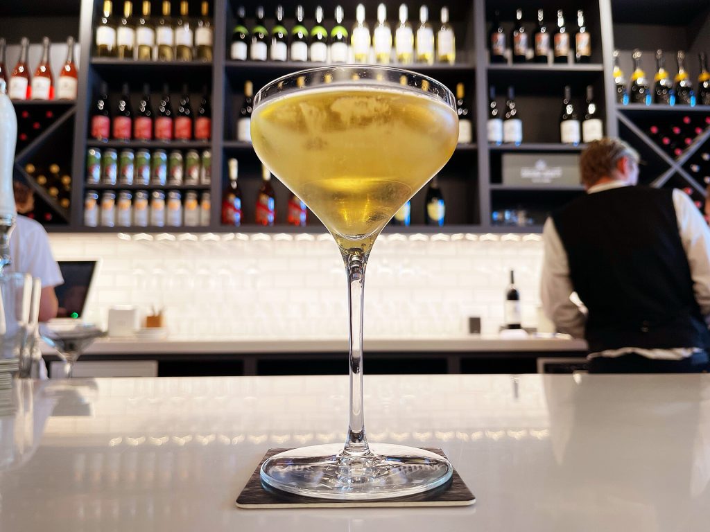 All Roads Daiquiri Recipe: Scotch Bonnet Jam Twist 2 Champagne at Sausage Emporium in Sonoma, California Sarah Stierch
