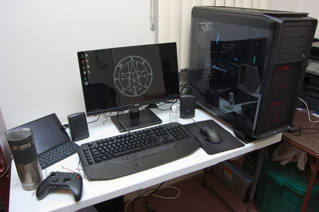 Gaming PC Setup   Astaroth  The Completed System