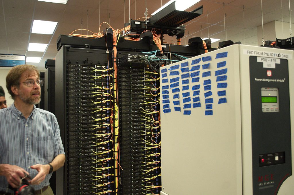 Anthropic Grants METR Employee-Like Access for AI Safety Audits 3 UPS Power Management Module, iDataPlex racks with network cabling in NERSC data center (2)