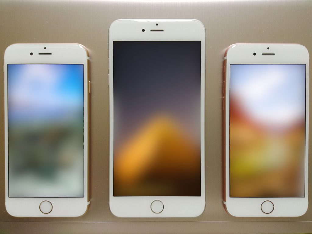 Apple iPhone smartphone on a desk with China flag background
