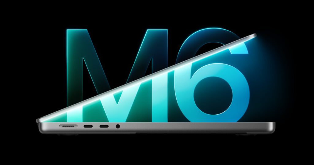 14-inch MacBook Pro M6 in space black on a desk