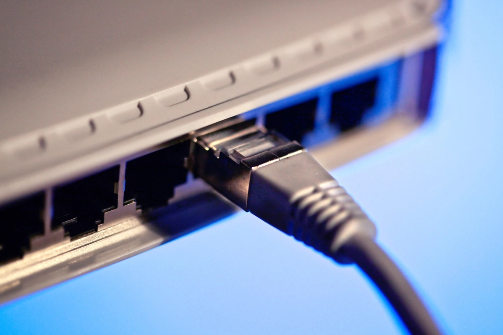 Internet modem port