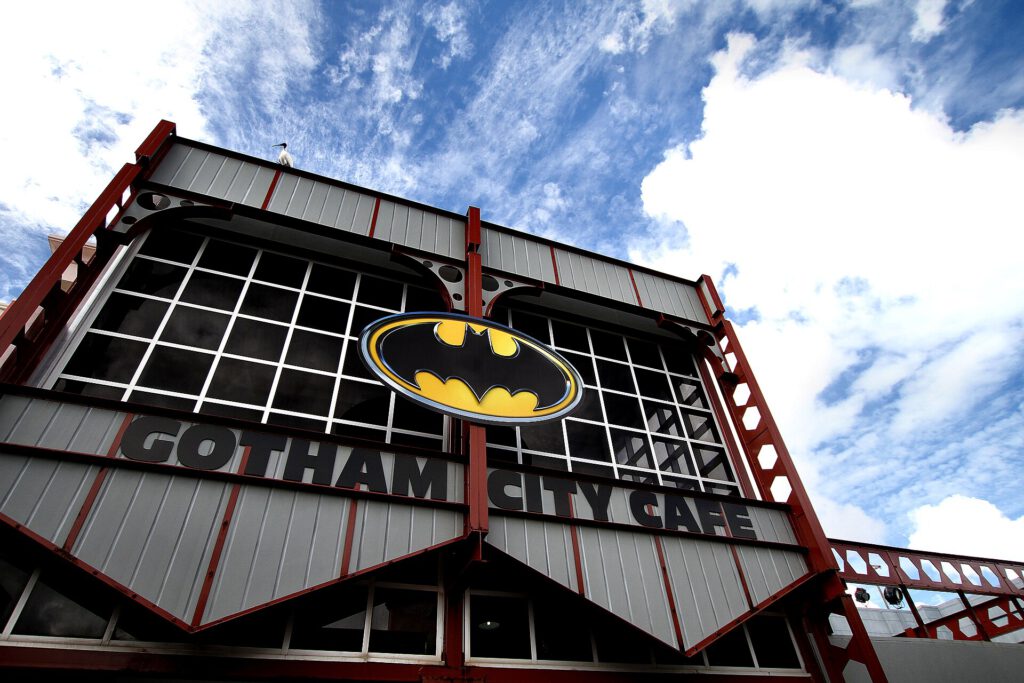 Gotham City Cafe at Warner Bros. Movie World