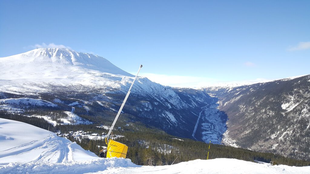 Rjukan from Gausta