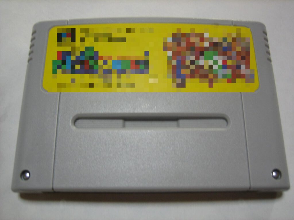 SFC Super Mario World cassette