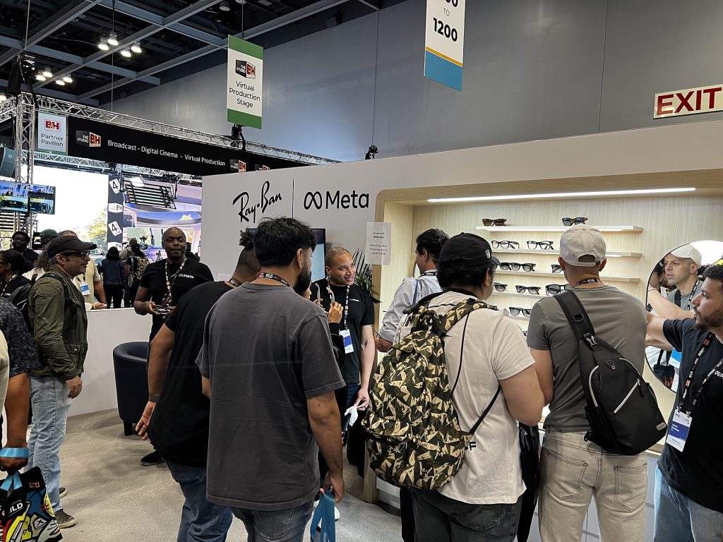 Blind users fear backlash as smart glasses get 'pervert' label 1 Ray Ban Meta at the 2025 Bild Expo Presented by B&H Photo