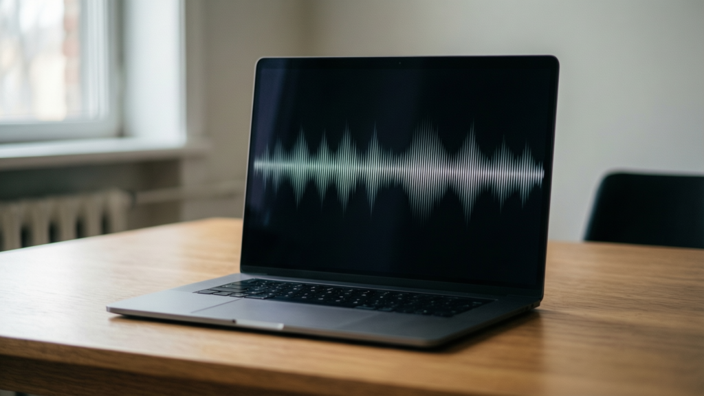 Block Unveils Dessa, a Local Voice AI That Mimics Human Emotion Abstract representation of a local AI voice model processing audio waves on a consumer laptop