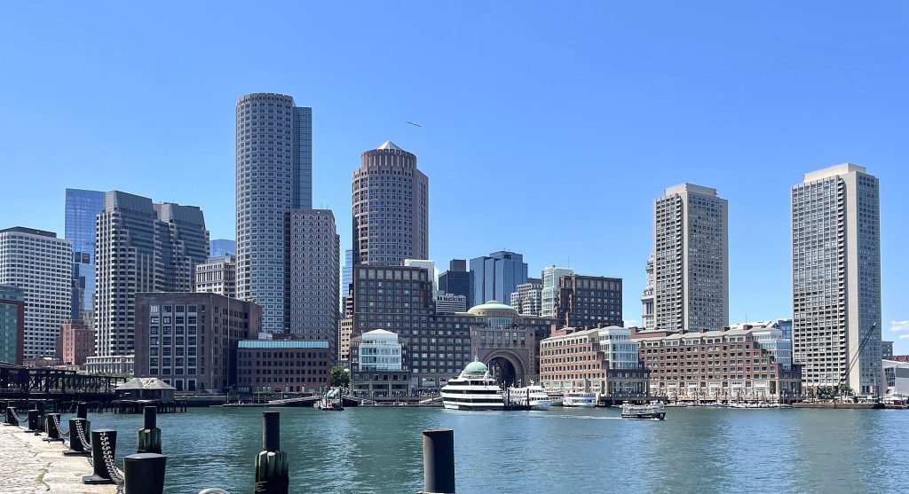 Boston and Iceland Learn Peak Events Yield Media, Not Volume 1 Skyline of Downtown Boston