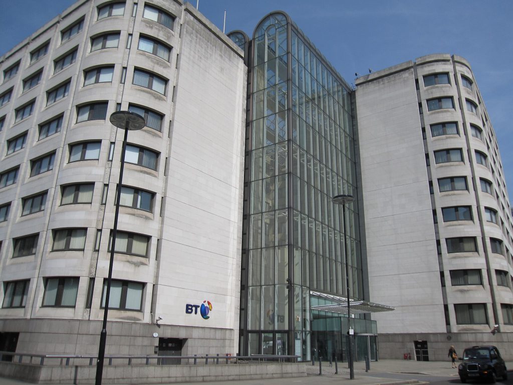 BT Customer Charged for Dead Line After Digital Voice Switch BT Digital Voice landline phone on a desk