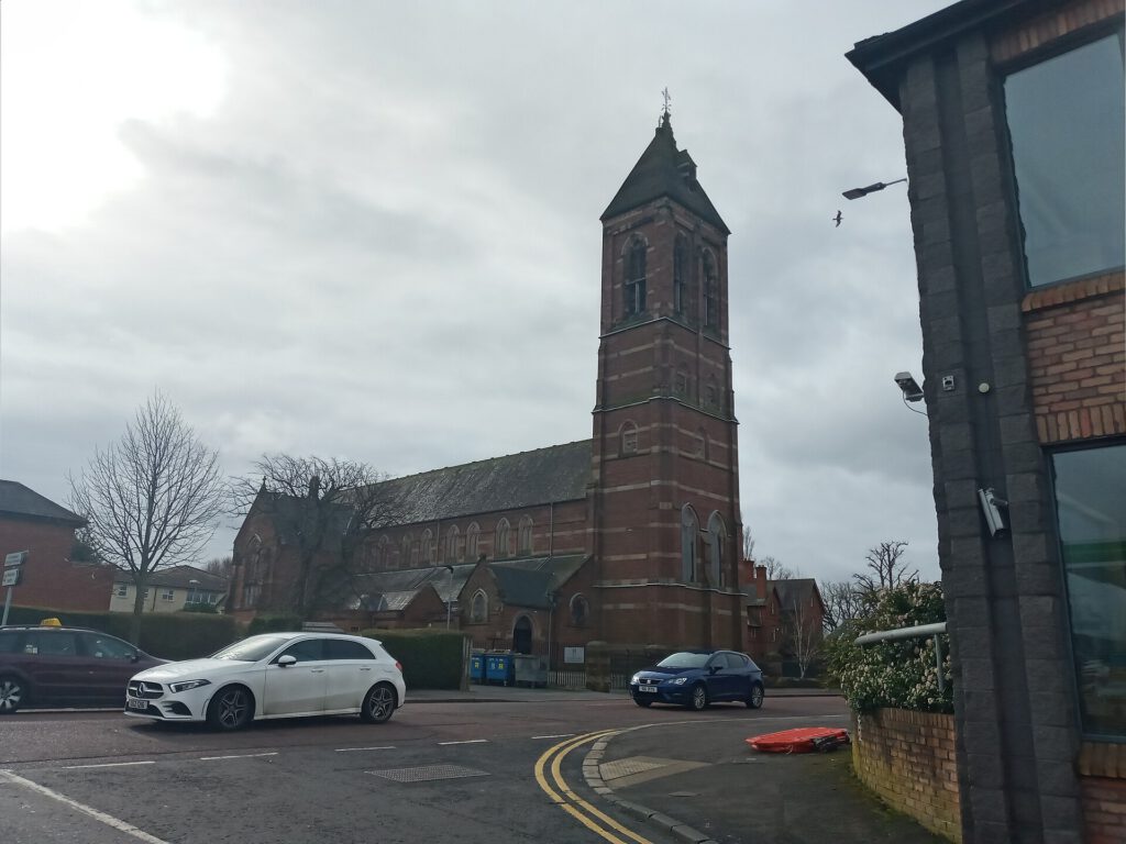 St Mark's Dundela from Holywood Road